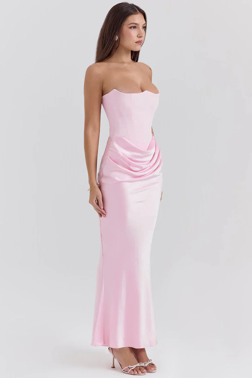 Pamela | Strapless Maxi Dress