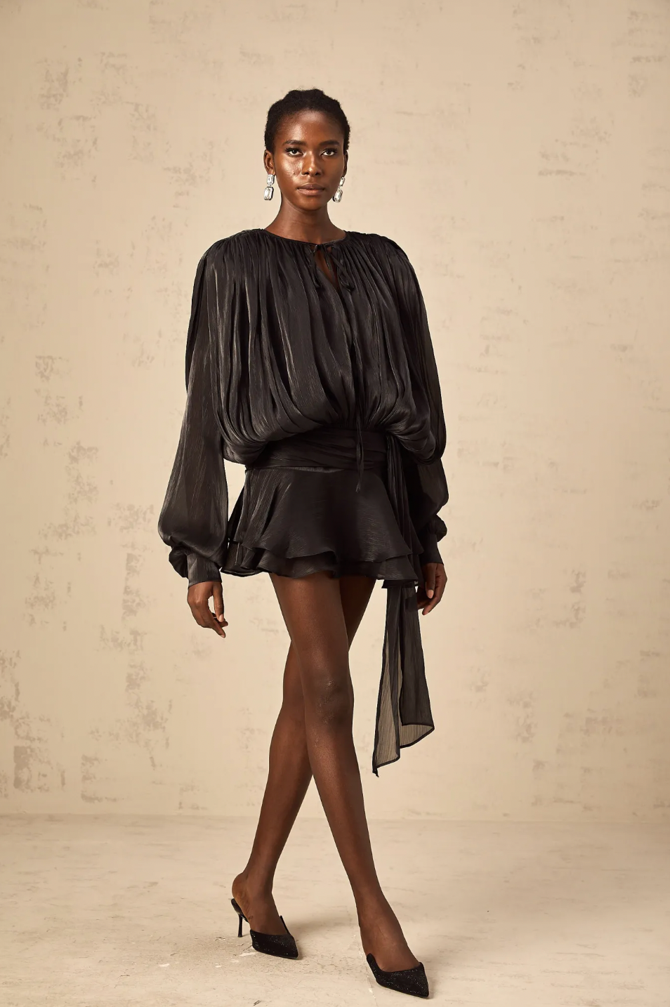 Seraphina | Ruffled Mini Dress