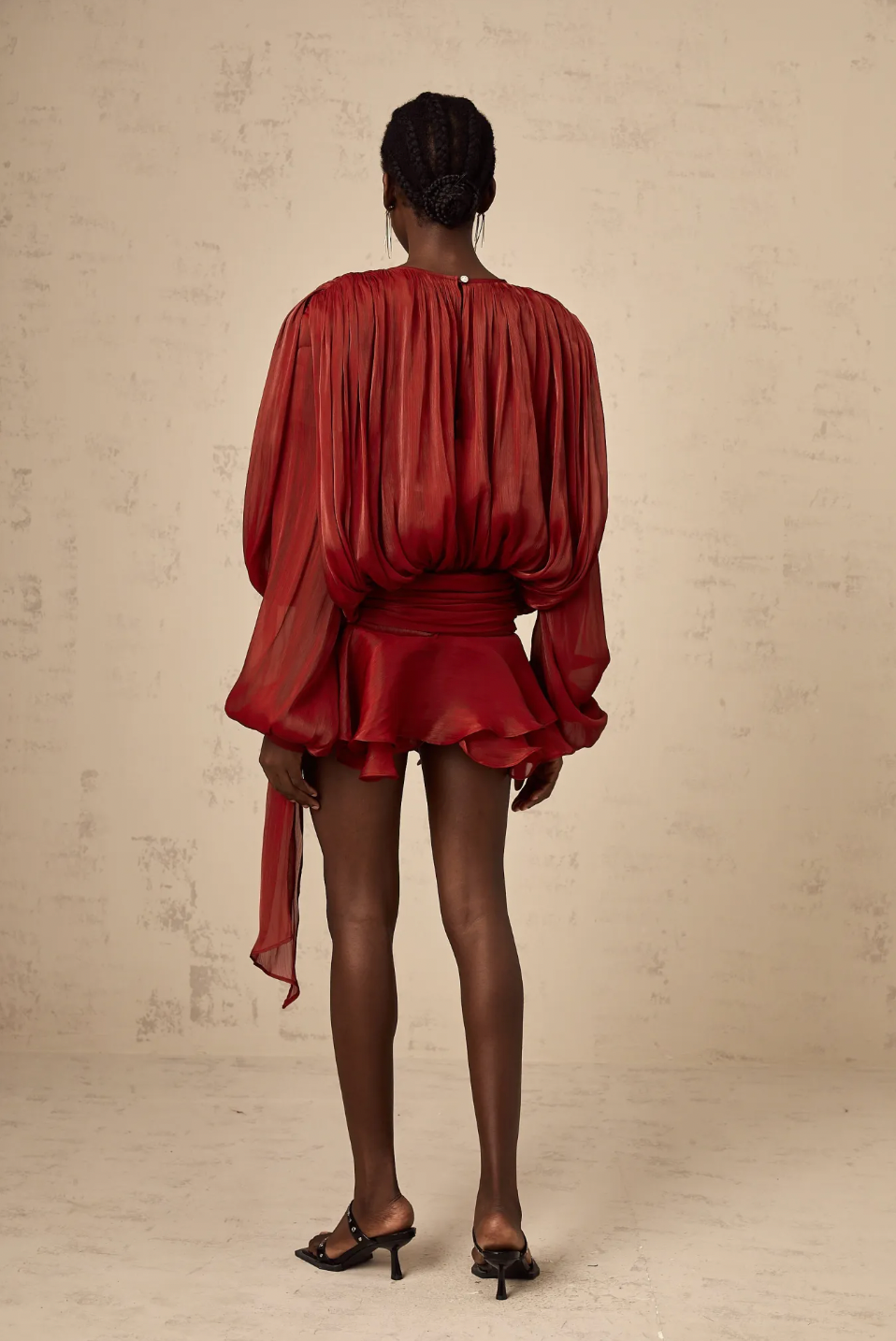 Seraphina | Ruffled Mini Dress