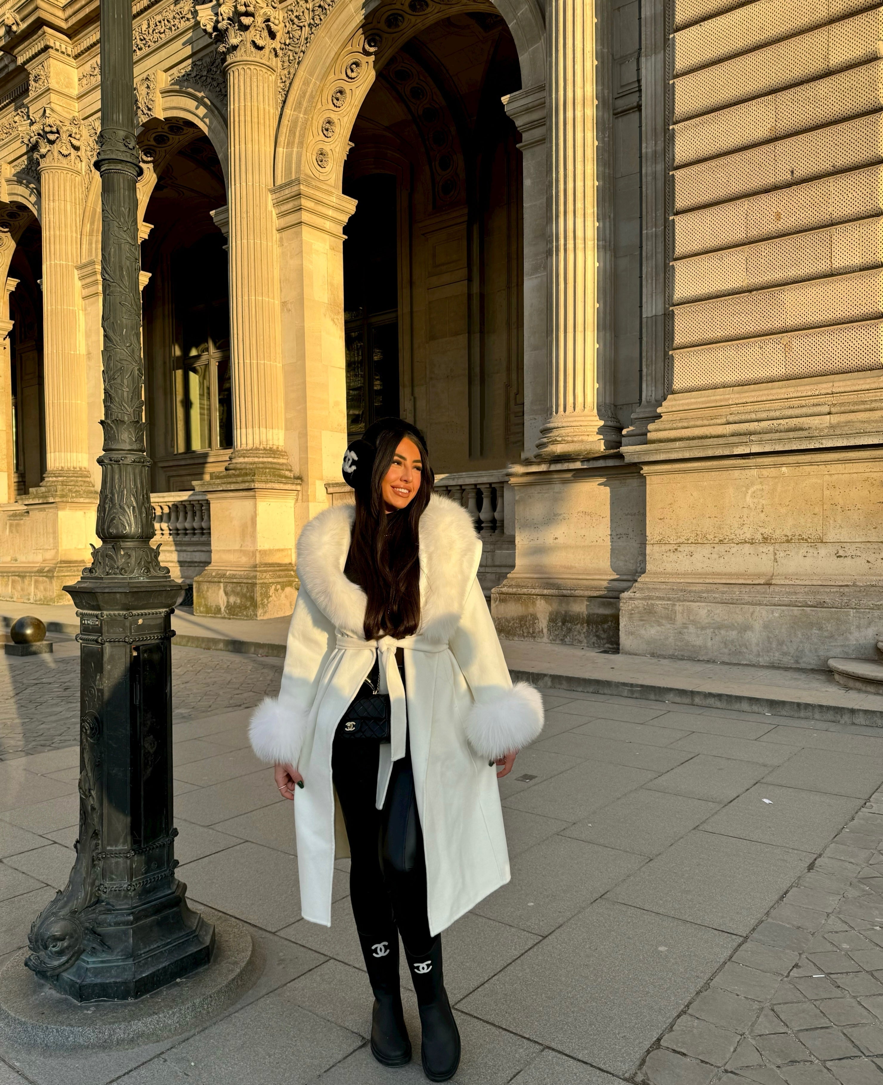 Alize | Fur Cashmere Coat