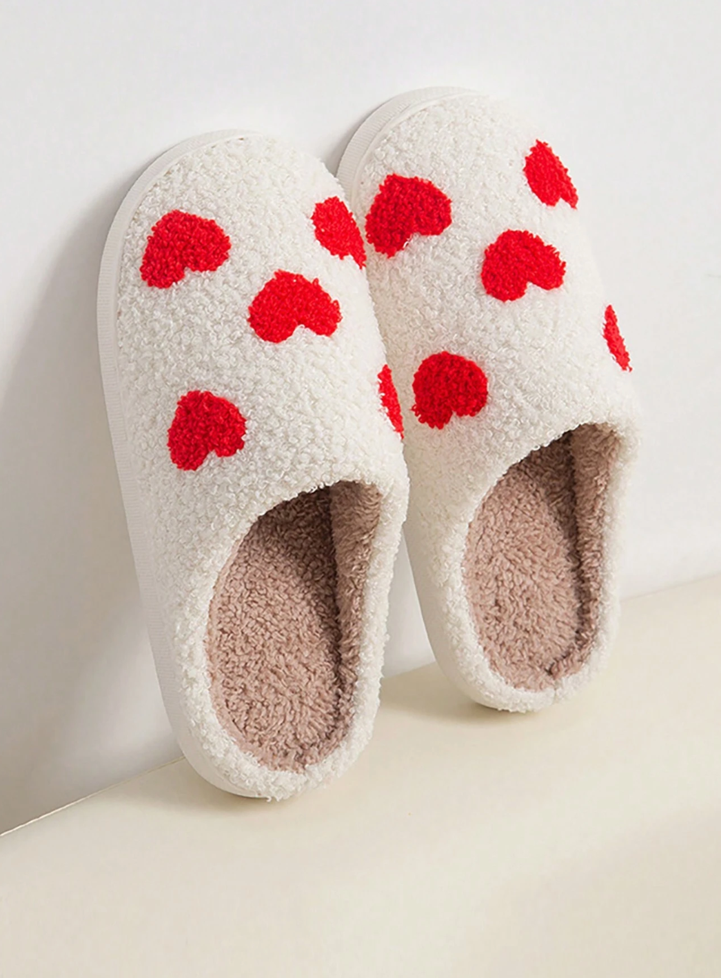 Lyza | Teddy Heart Slippers