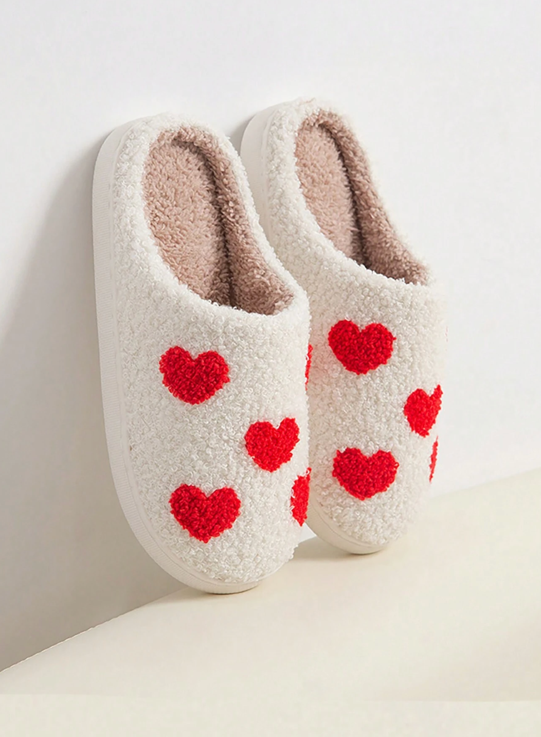 Lyza | Teddy Heart Slippers