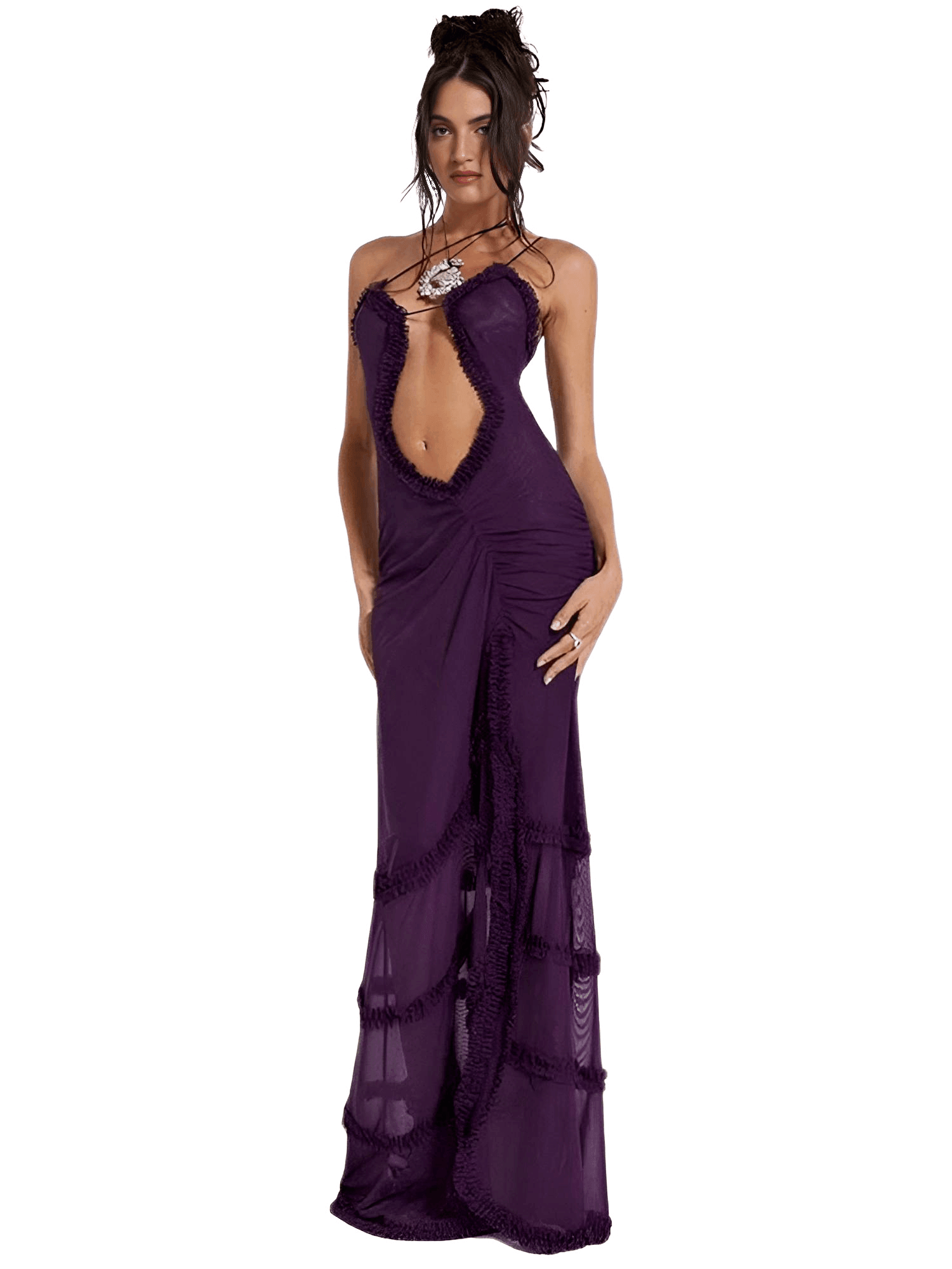 Fatale | Sleeveless Slip Maxi Dress