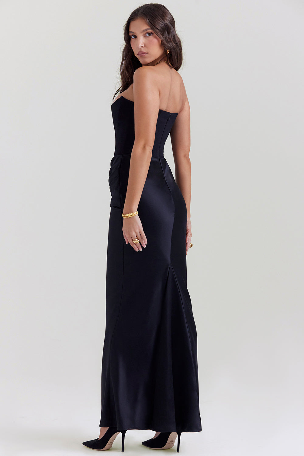Pamela | Strapless Maxi Dress