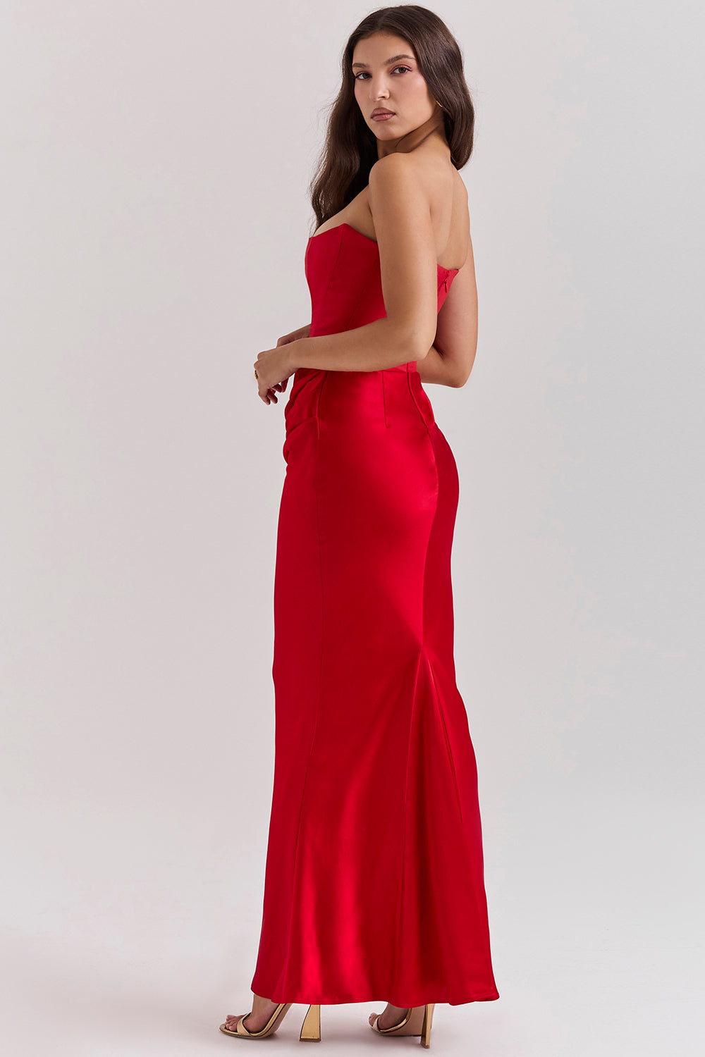 Pamela | Strapless Maxi Dress