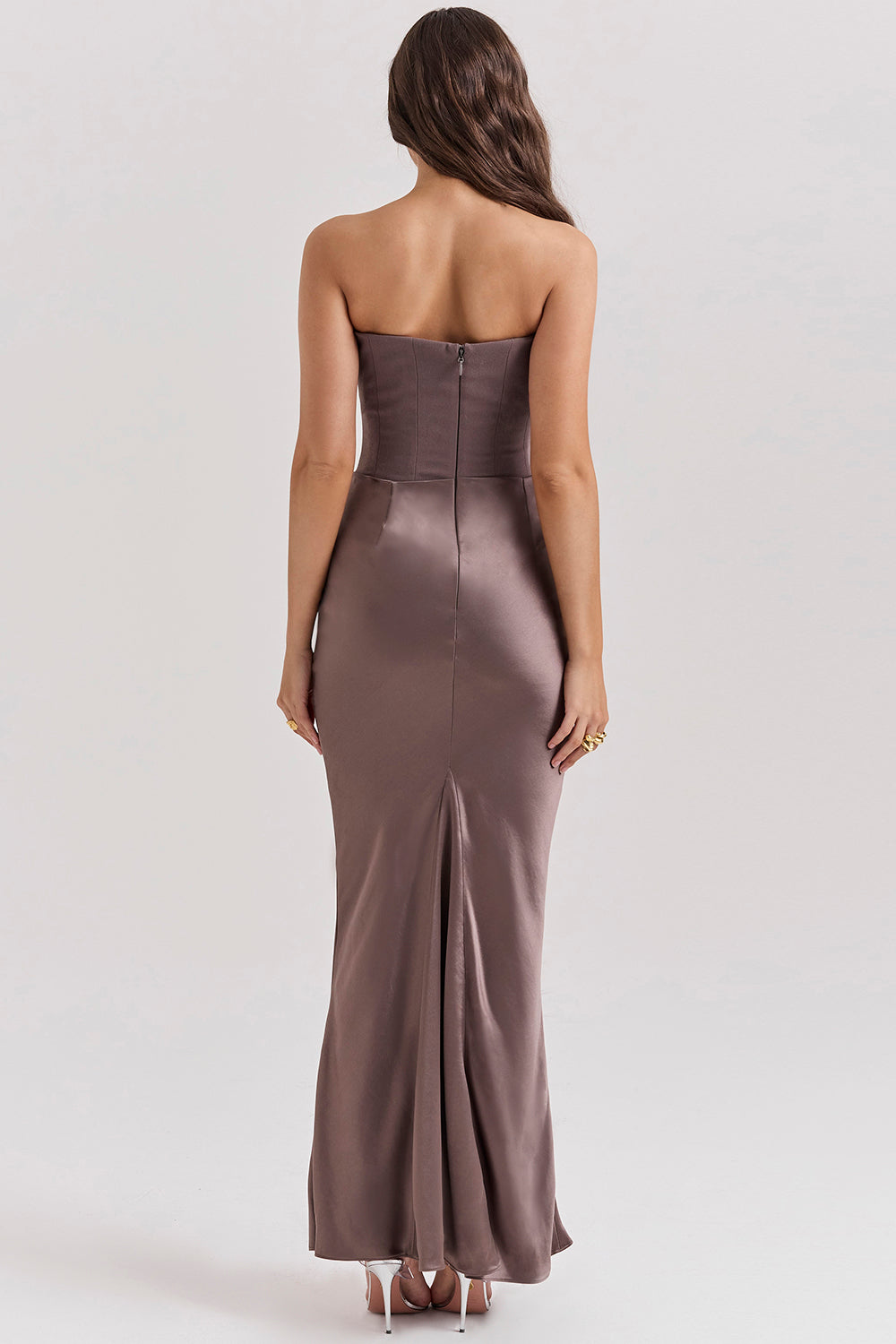 Pamela | Strapless Maxi Dress