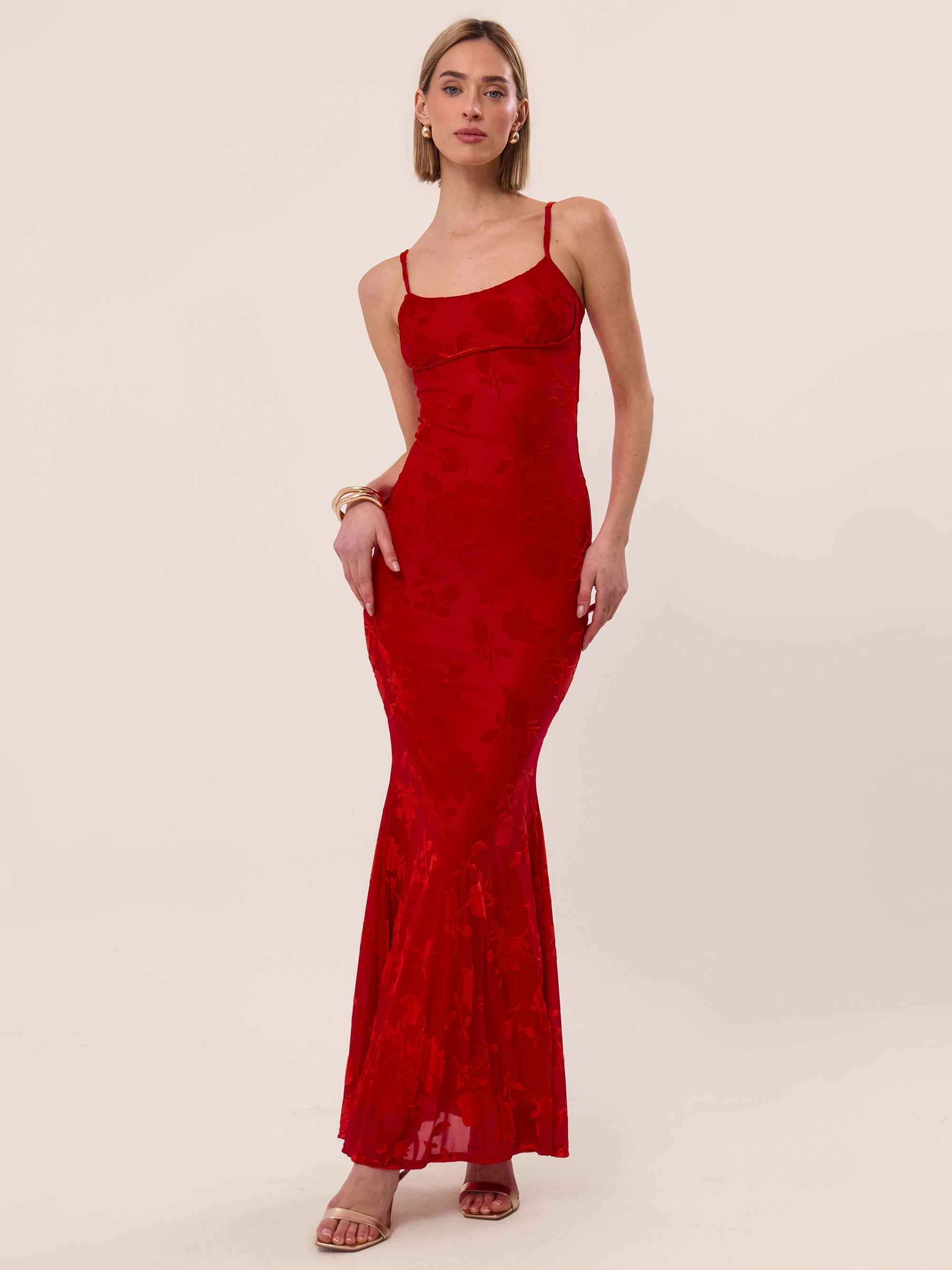 Tina | Floral Maxi Dress