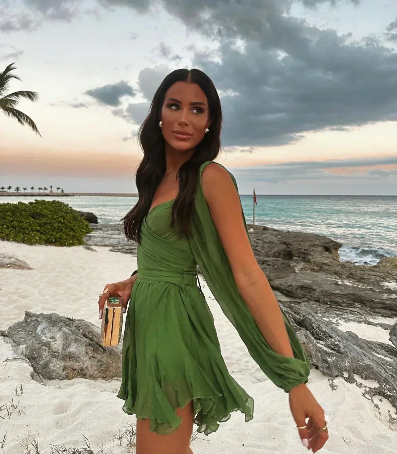 Sapphire Sunset | Mini Dress