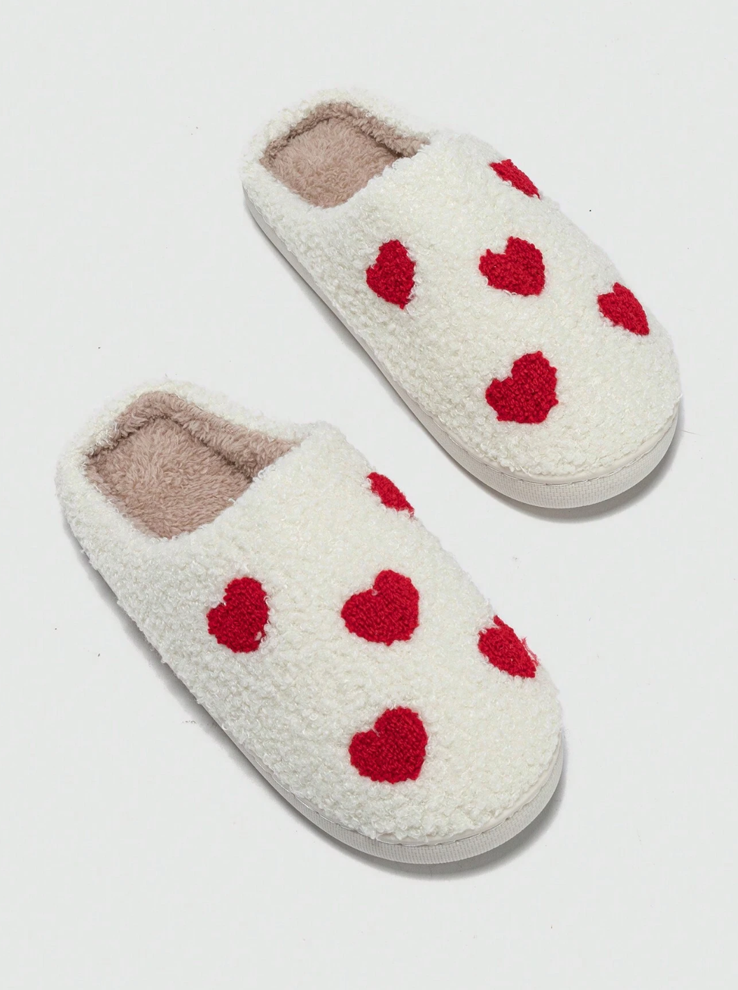 Lyza  | Teddy Heart Slippers