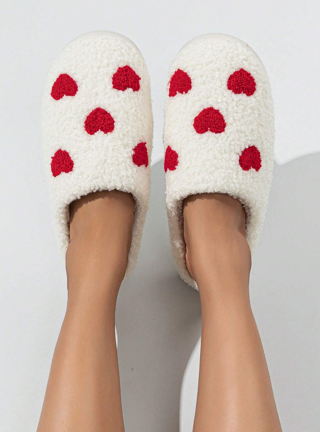 Lyza  | Teddy Heart Slippers