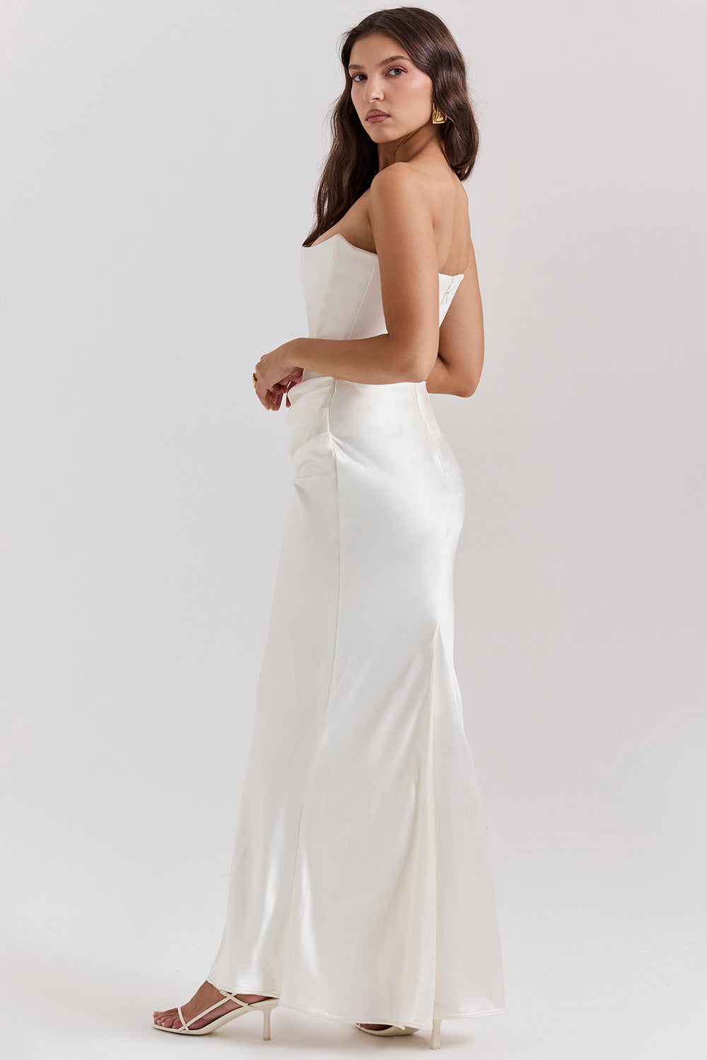 Pamela | Strapless Maxi Dress